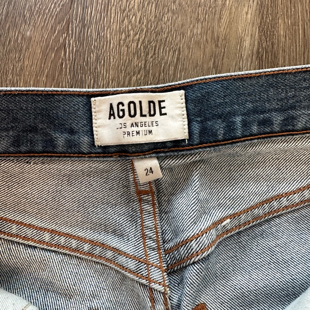Riley High Rise Cropped Straight Jeans - Picture 3 of 4